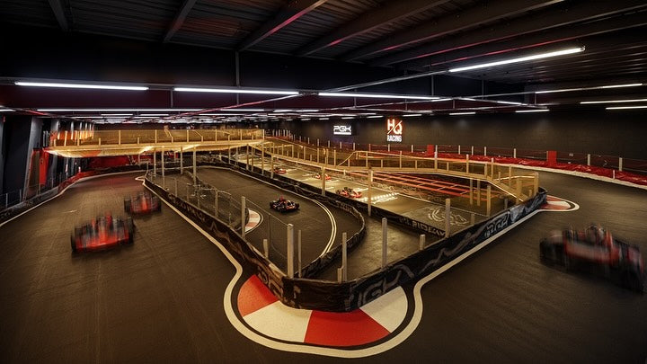 3 levels of pure go-kart racing 🏁 #hqracing #indoorkarting